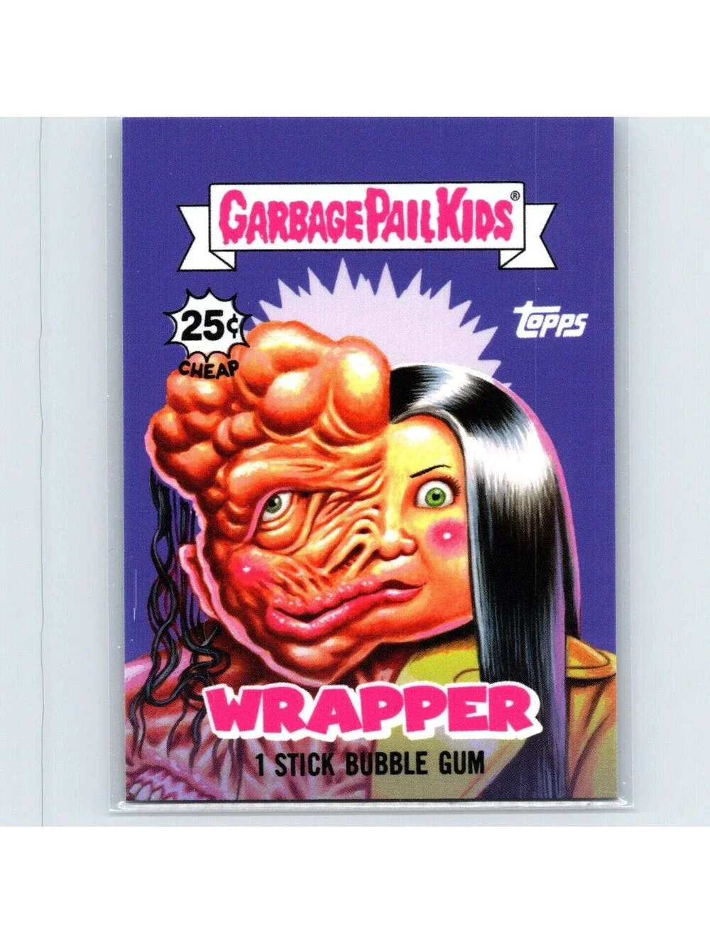 2025 Topps Garbage Pail Kids Oh The Horror-ible - Wrapper Card #7